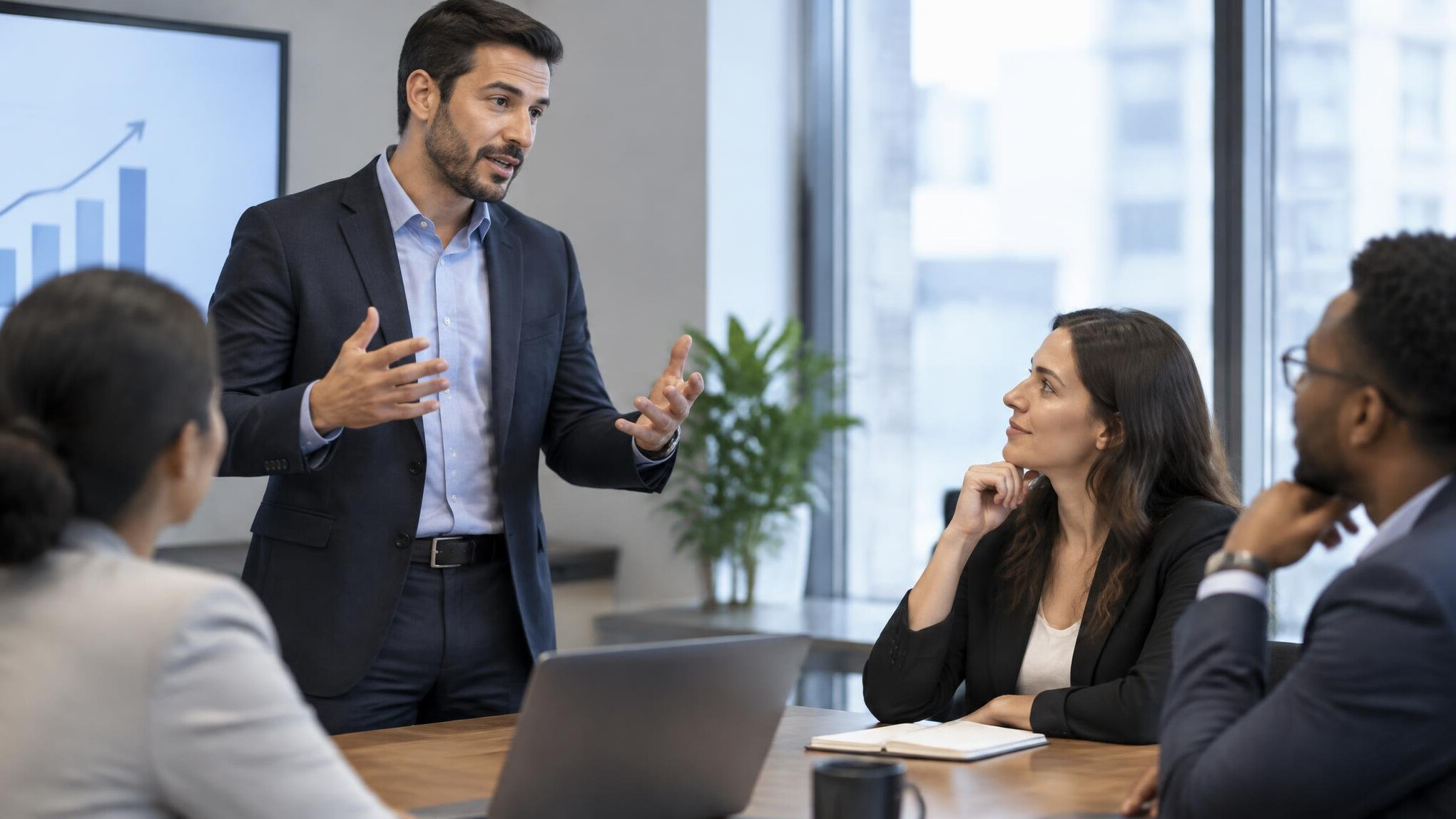 business presentation body language